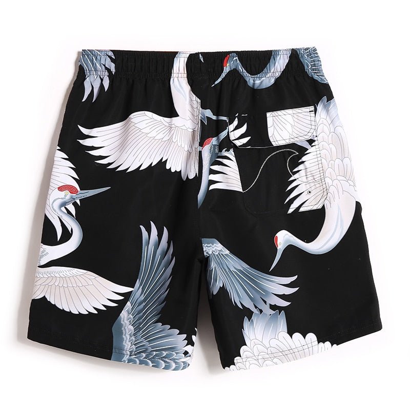 ORVLS Stork Bermuda Board Shorts | dmunderwear detail image 2