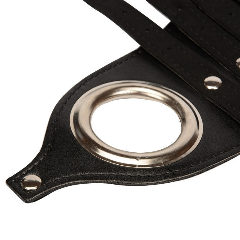 Strapped BDSM Penis Restraint Belt With Buckles | dmunderwear product image 4