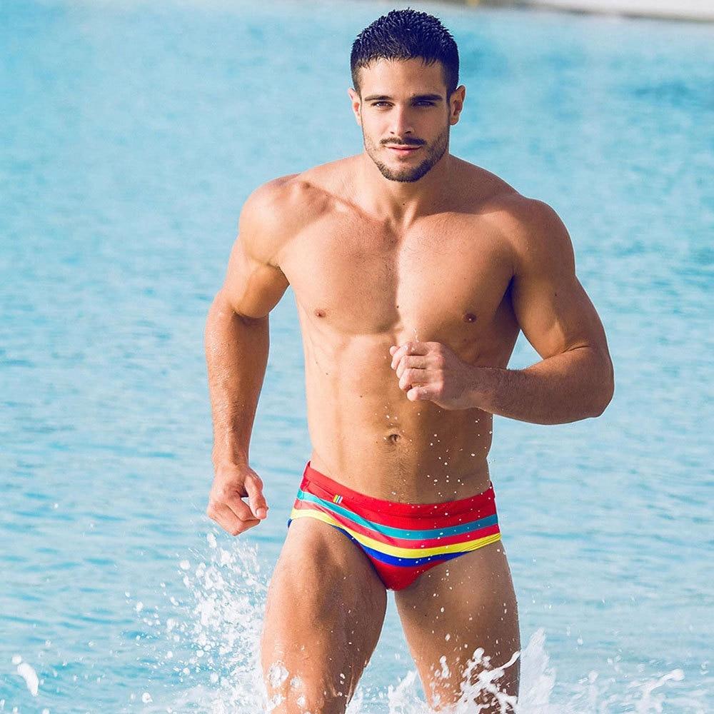 ORVLS Striped Away Swim Briefs | dmunderwear variant image
