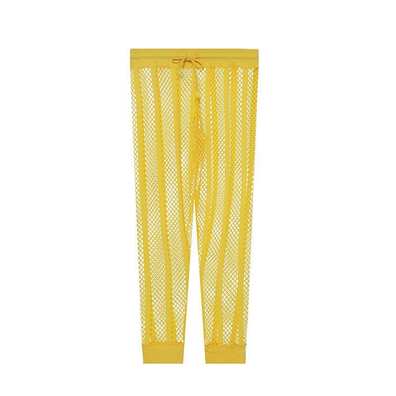 Striped Mesh Tights | dmunderwear detail image 9