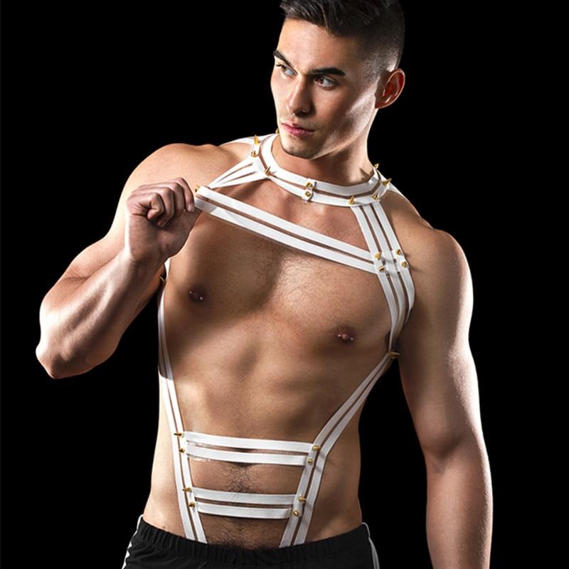 ORVLS Studded Triple Body Harness | dmunderwear product image 6