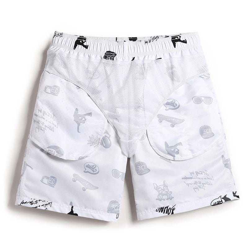 Surfer Doodle Board Shorts | dmunderwear detail image 3