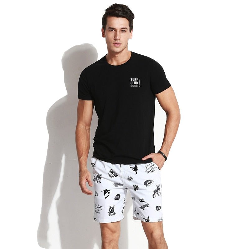 Surfer Doodle Board Shorts | dmunderwear detail image 4