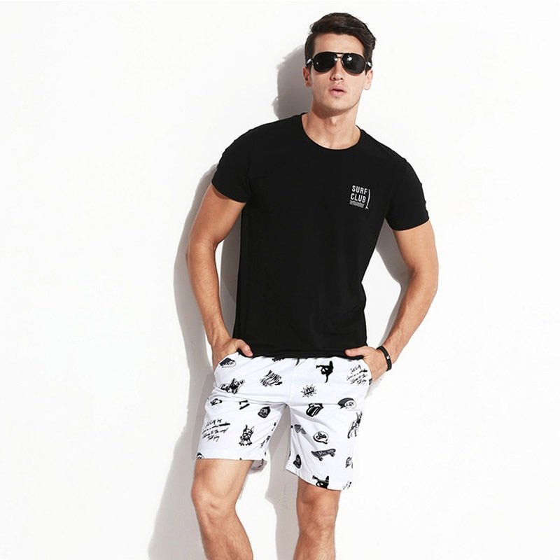 Surfer Doodle Board Shorts | dmunderwear detail image 5