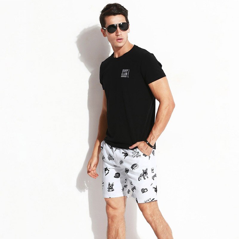 Surfer Doodle Board Shorts | dmunderwear detail image 6