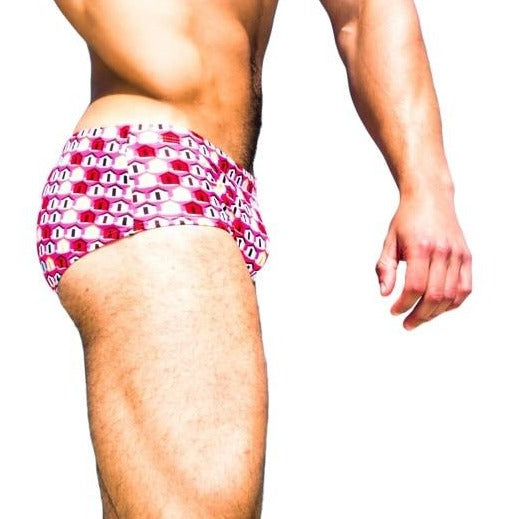 Taddlee Little Houses Swim Briefs | dmunderwear detail image 3