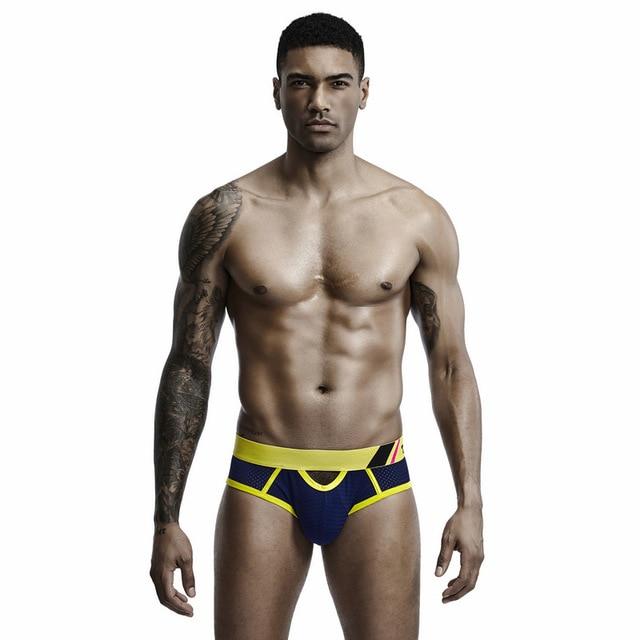 Tauwell Hollow Front + Back Mesh Briefs | dmunderwear detail image 9