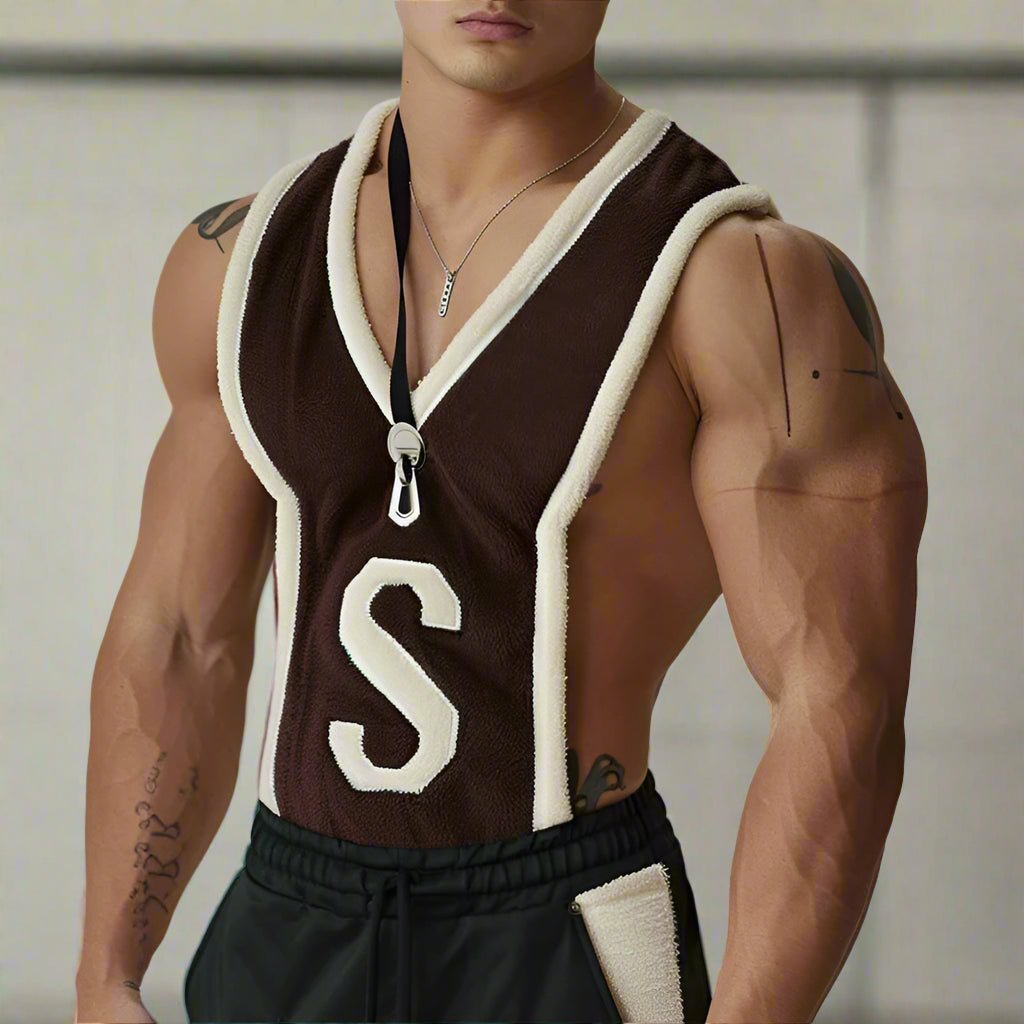 The Varsity Tease Tank | dmunderwear detail image 1