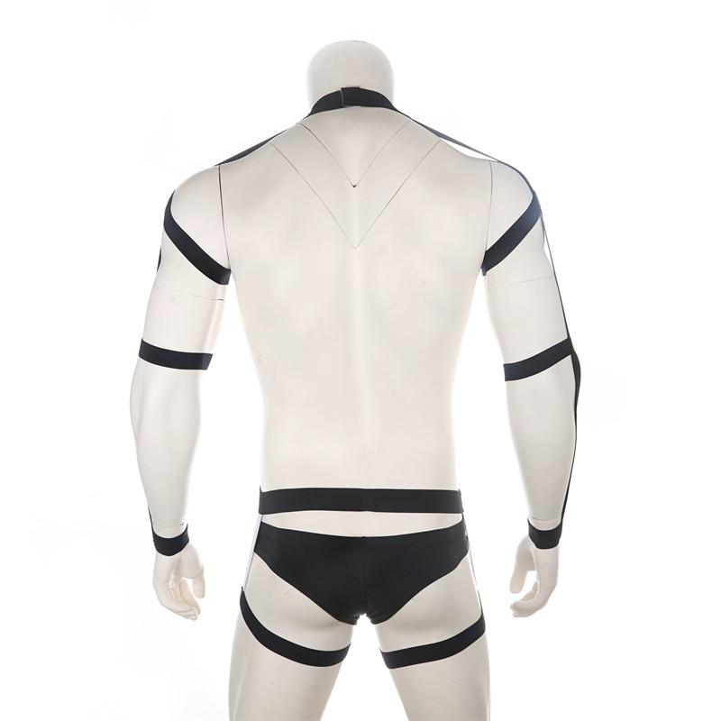 Tie Full Body Harness | dmunderwear detail image 6