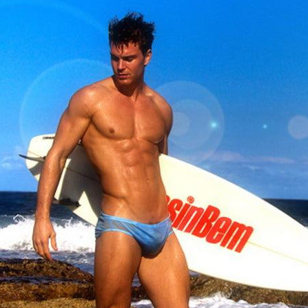 Transparent Swim Briefs | dmunderwear detail image 5