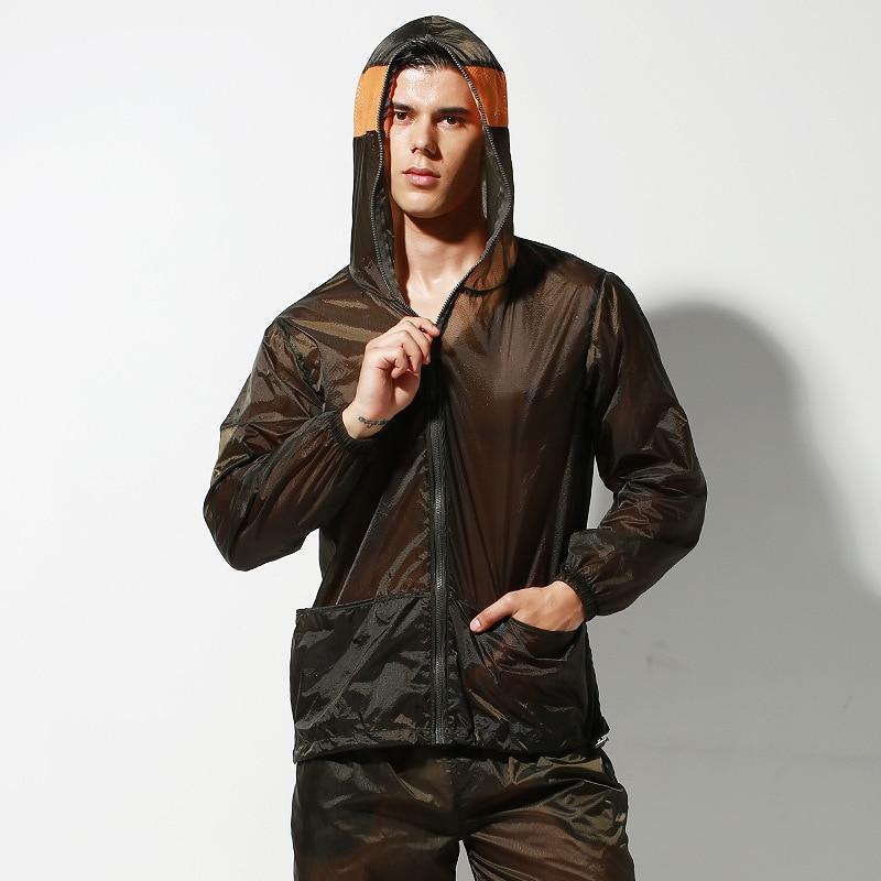 Transparent Racing Stripe Hoodie + Pants | dmunderwear detail image 12