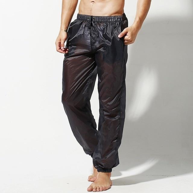 Transparent Racing Stripe Hoodie + Pants | dmunderwear detail image 16