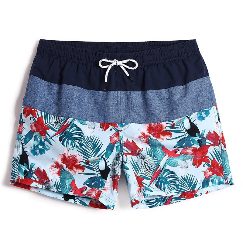 ORVLS Floral Tri-toned Board Shorts | dmunderwear variant image