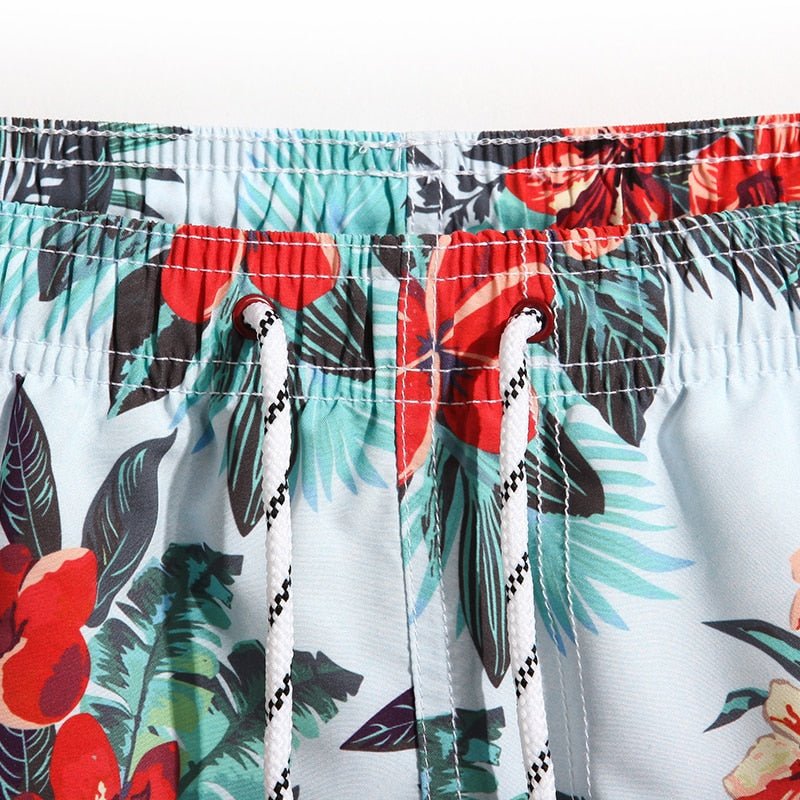 ORVLS Tropical Floral Board Shorts | dmunderwear detail image 3