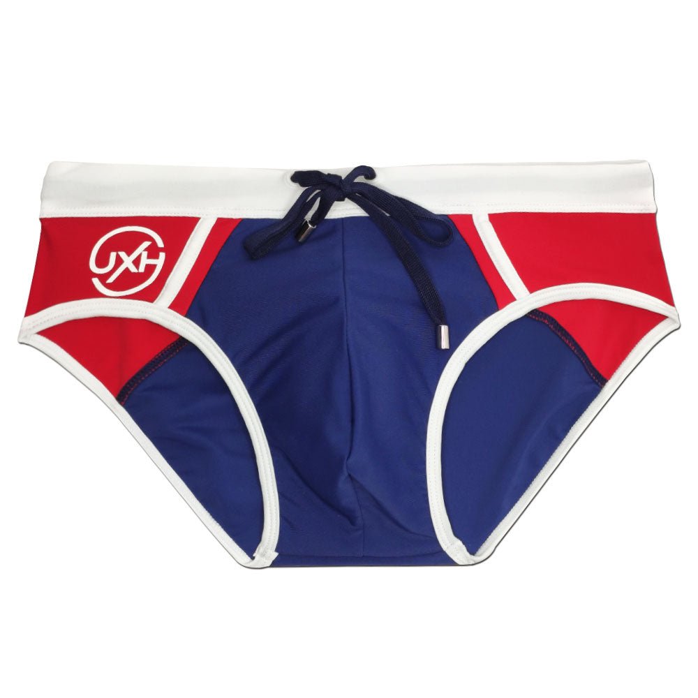 Two Color Bold Swim Briefs | dmunderwear detail image 13
