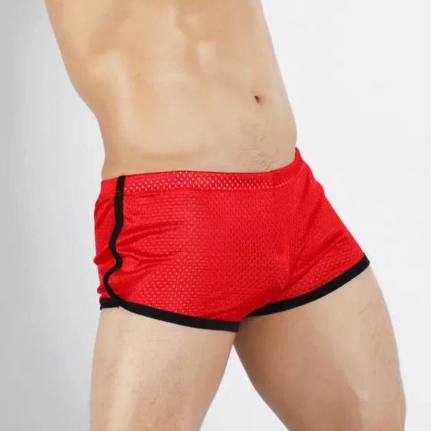 Ultra Short Mesh Running Shorts | dmunderwear detail image 4