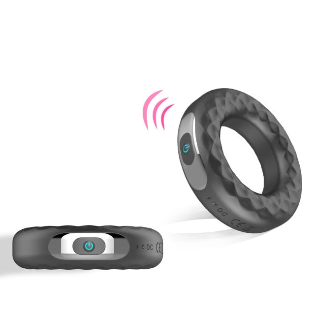 Vibrating Cock Ring | dmunderwear detail image 1