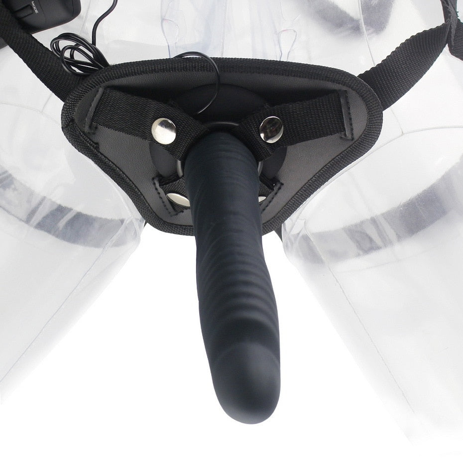Vibrating Pegging Strapon | dmunderwear detail image 1