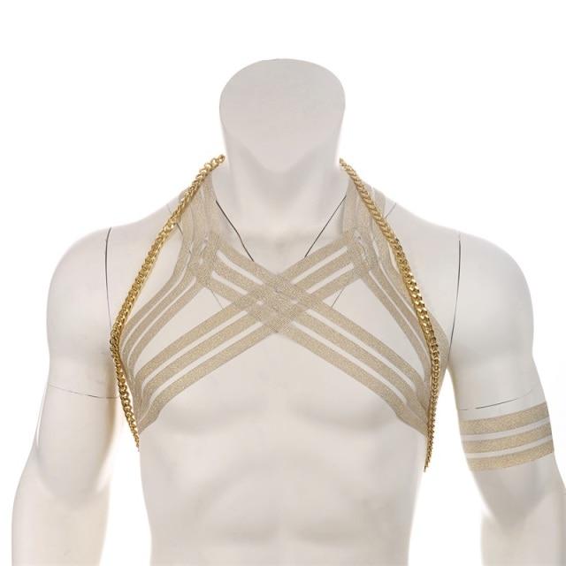 Waterfall Harness + Chain | dmunderwear variant image