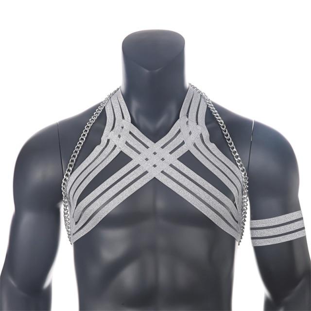 ORVLS Waterfall Harness + Chain | dmunderwear detail image 4