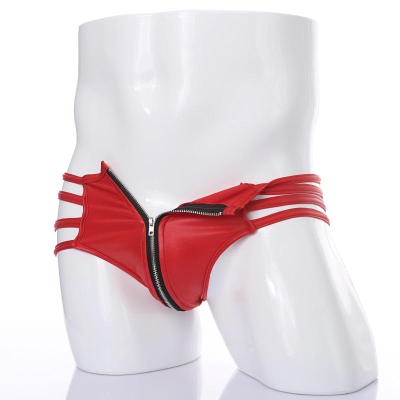 Zipper Strapped Boxer Briefs | dmunderwear detail image 1
